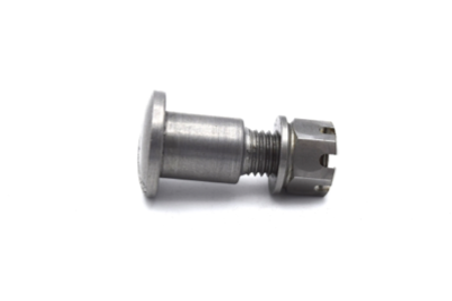 Shouldered Bolt and Castle Nut for Magneto Leather Coupling